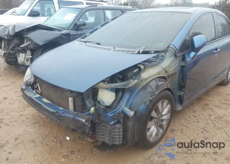 2009 Honda Civic Ex-L from USA, damaged, VIN 2HGFA16979H501416